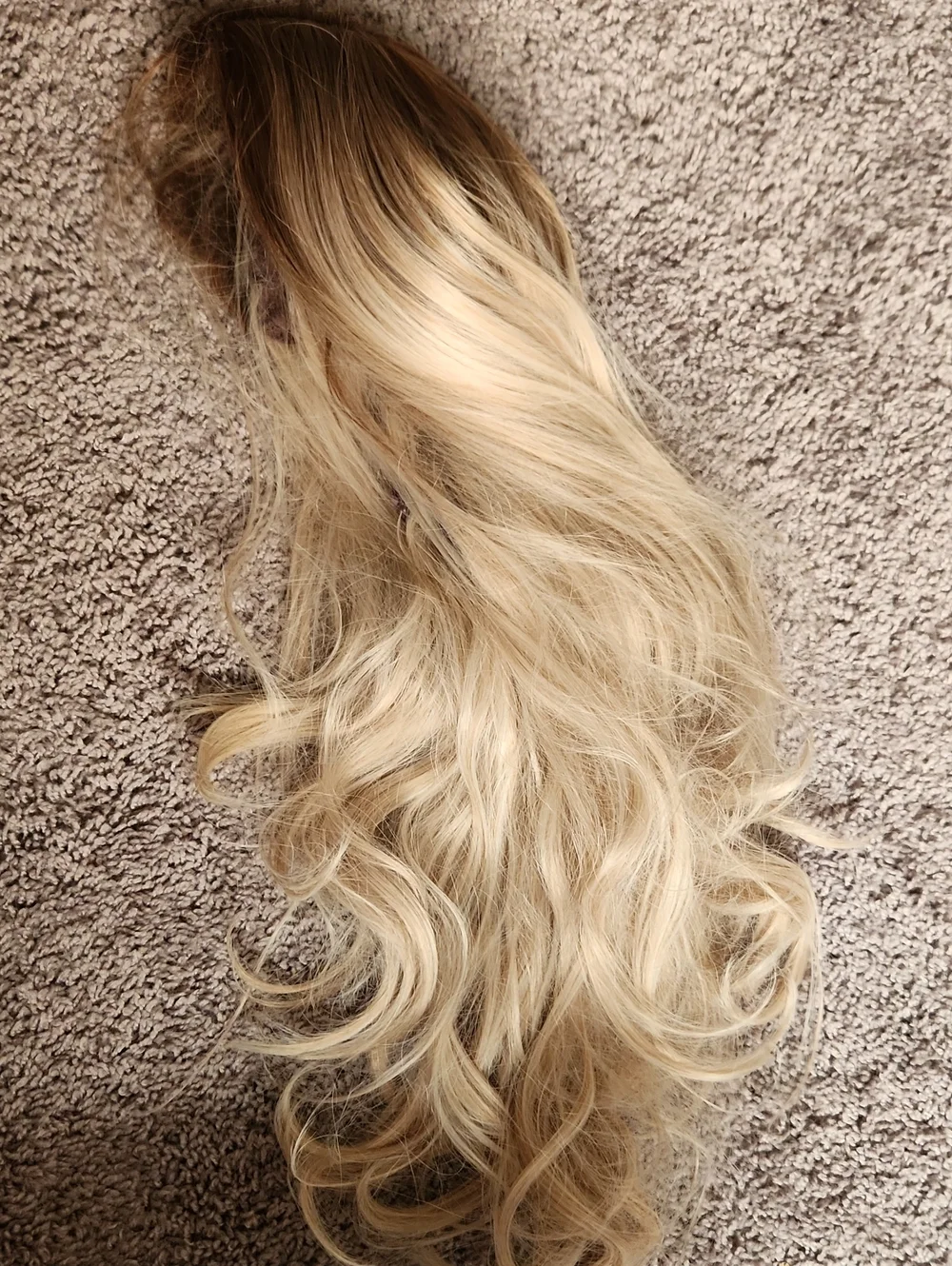 Warm Blonde Ombre Wig